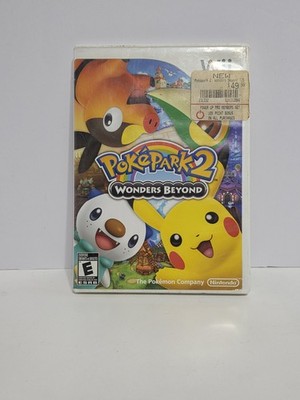 Nintendo PokéPark 2 Wonders Beyond Wii Action Adventure E 2012 NTSC-U/C Manual