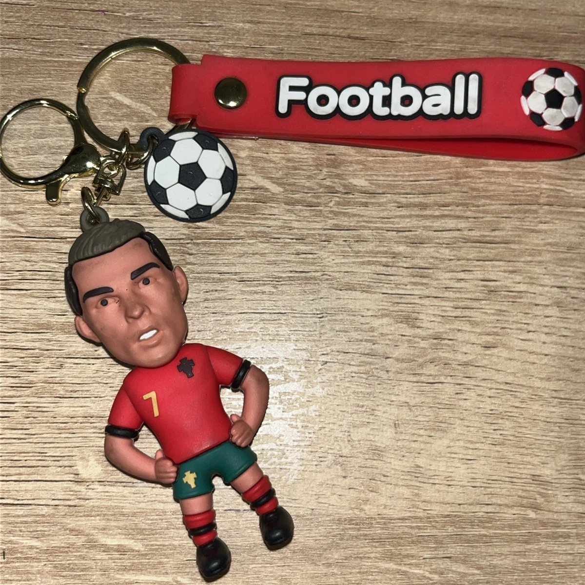Cristiano Ronaldo International Club Soccer Fan Keychains for sale
