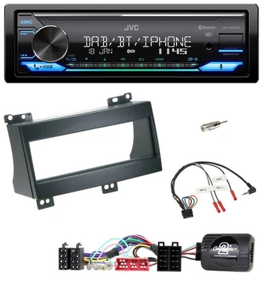 JVC Bluetooth DAB USB Lenkrad Autoradio für KIA Ceed proCeed 2009-2011 - Bild 1 von 4