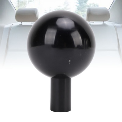 New 2.25in Shift Knob Aluminum Black Anodized M16 X 1.5 Thread