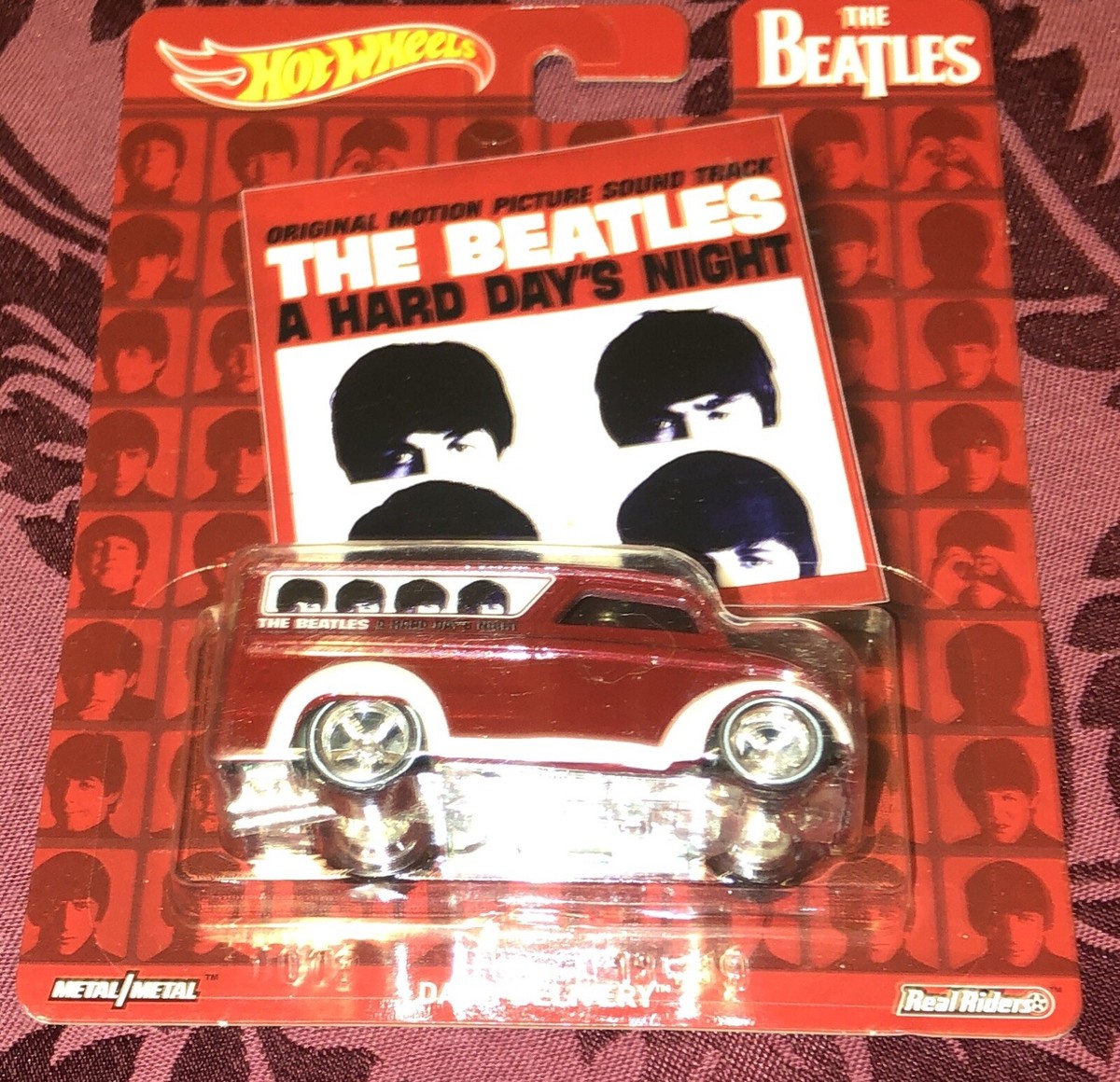 2016 Hot Wheels “The Beatles” Set Of 5 Diecast Collectibles