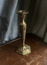 Vintage W.B. Weidlich Brothers Dutch Windmills Pressed Metal Candleholders 53