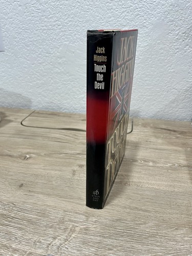 Touch the Devil by Jack Higgins (1982, First Edition, Hardcover, $14.95 on DJ) - Picture 3 of 9