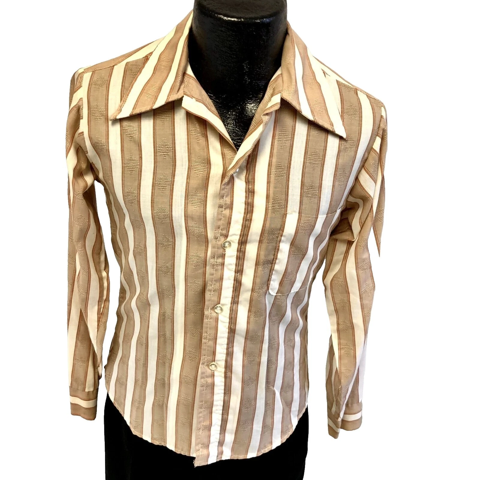 Poliéster Hippy Vintage Casual Shirts for Men