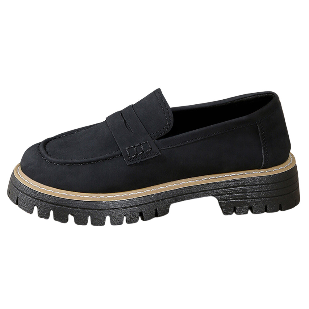 SAOLA Scarpe donna suola spessa tutte abbinate comode mocassini da passeggio per uso quotidiano