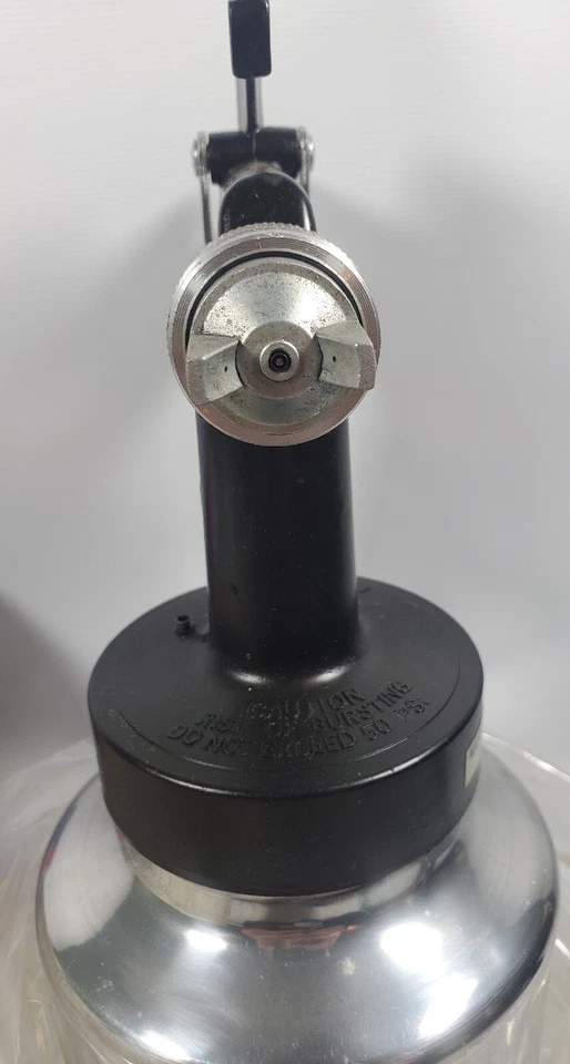 Pistola pulverizadora Ingersoll Rand Heavy Duty 3 vías HVLP Charge Air Pro CAP300-02 NOS Foto 4 de 4