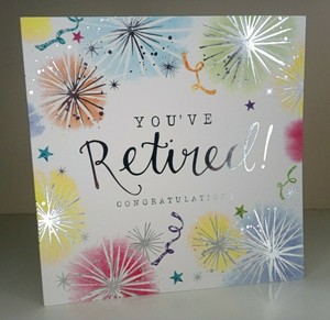 Carte De Vœux You Ve Retraite Retraite Vierge Interieur Ebay