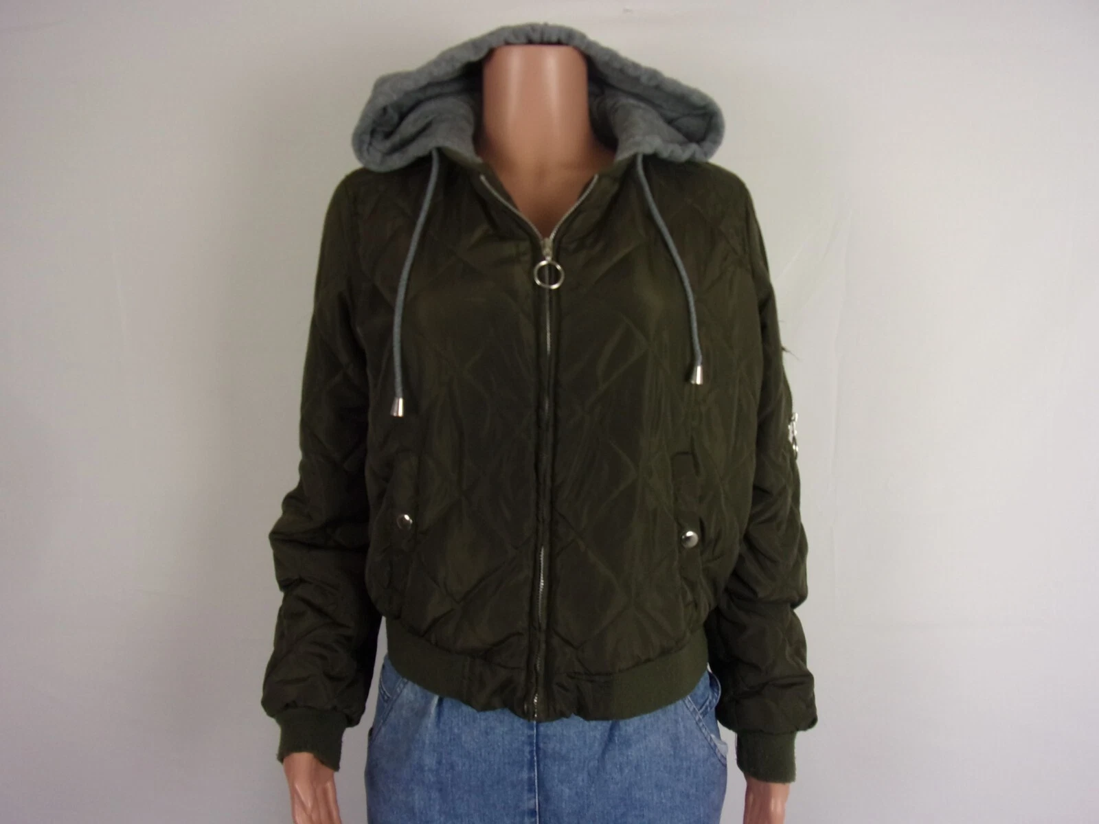 Veste matelassée zippée devant New Look Supreme TAILLE : L VERT