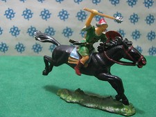 Rare Vintage - Unno With Hammer 40 Mm. Black Horse - ELASTOLIN 8761
