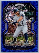 Jose Altuve 2021 Panini Prizm Blue Donut Circles Tier II 64/199 #179 Houston