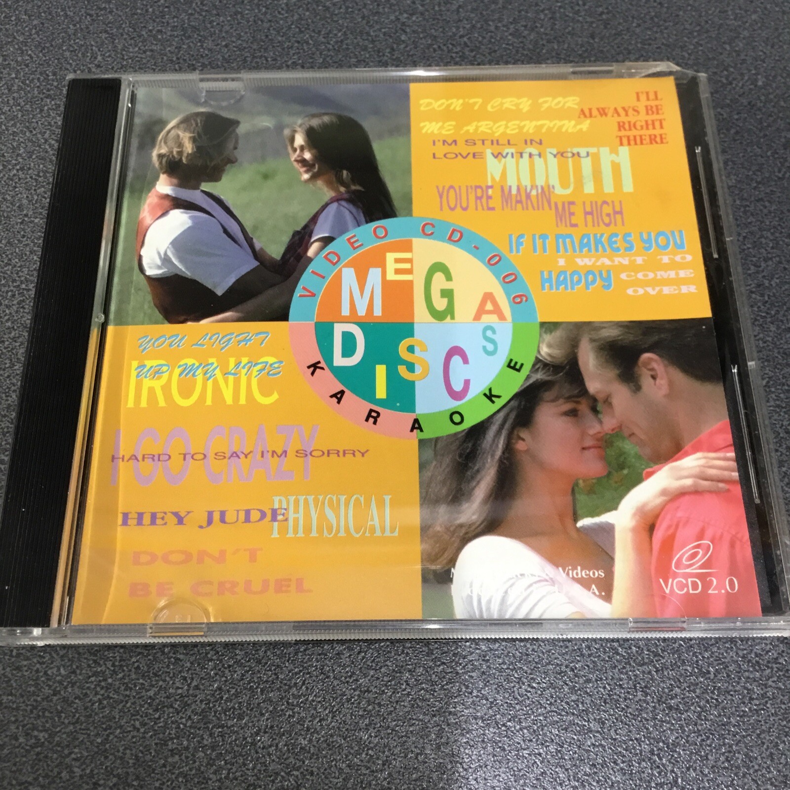 Mega Disc Karaoke Video CD Top Popular Hits
