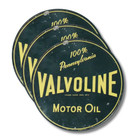 Valvoline motor oil sticker decal hotrod ratrod vintage car truck drag race 3Pk