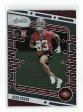JACOB COWING #191 RC 2024 PANINI ABSOLUTE 49ERS
