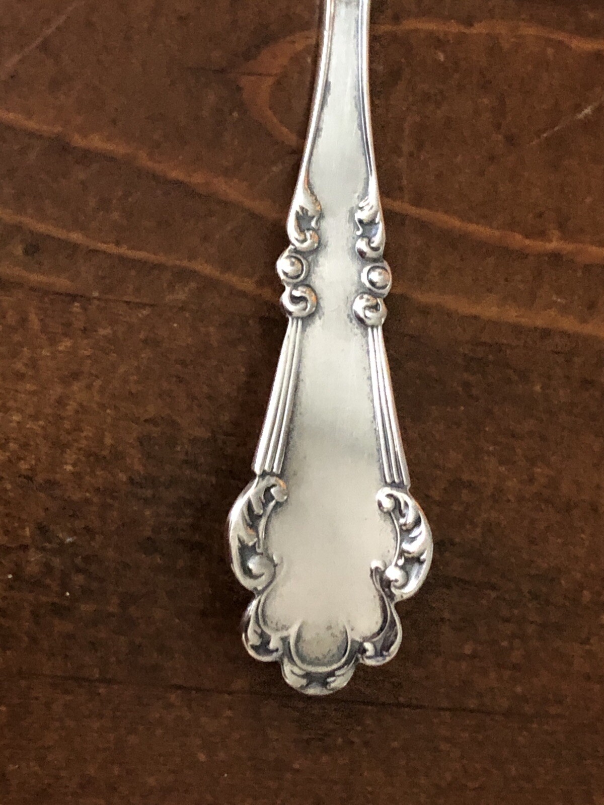 Antique Mechanics Silver Co. Sterling Silver Master Butter Knife Olympia Pattern