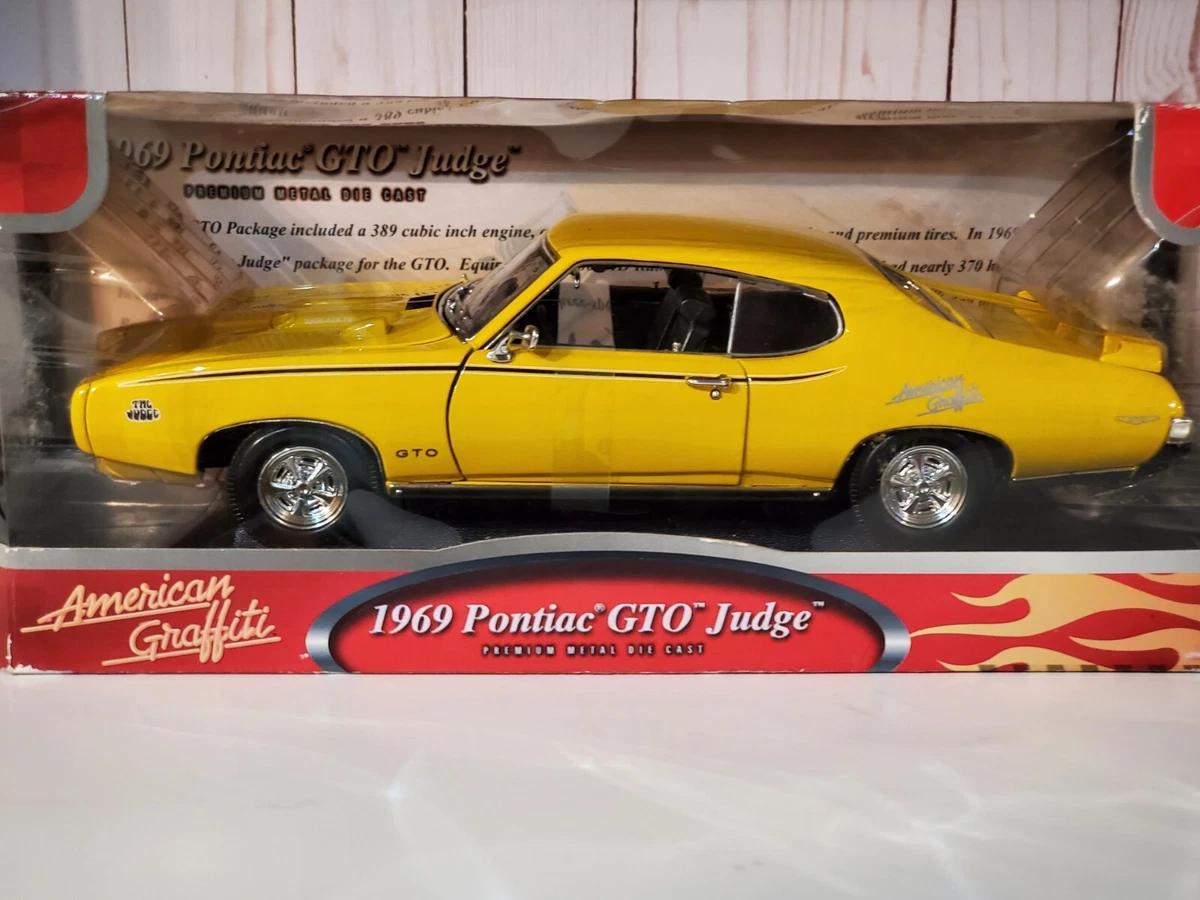 Motor Max American Graffiti 1969 Pontiac GTO The Judge 1:18 Scale Diecast Car