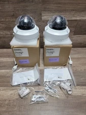 NEW Lot Of 2 Global Security Network Dome IP Cameras Model SC-3143-IWPS-F28