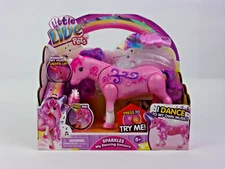 Little Live Pets Sparkles My Dancing Pink Unicorn Dances & Its Horn Lights Up