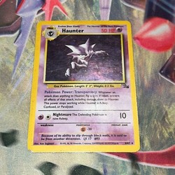 Haunter 6/62 Holo Rare Fossil Pokémon TCG