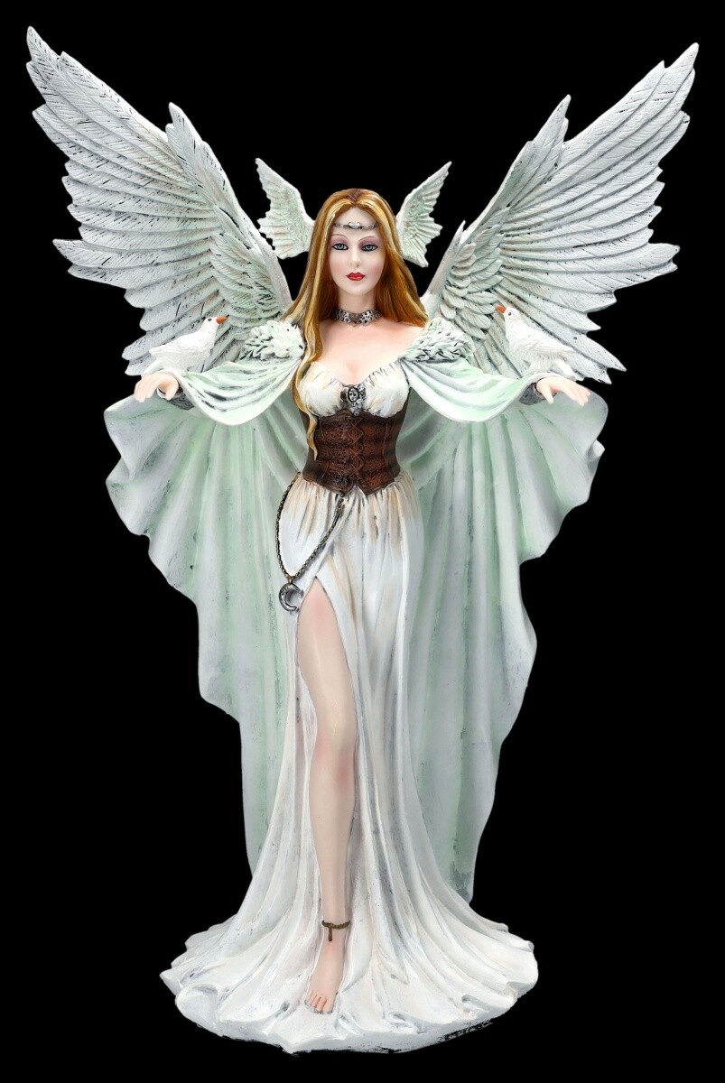 Angel Figure Decoration - Welcome To Heaven - Fantasy Decorations 43Cm