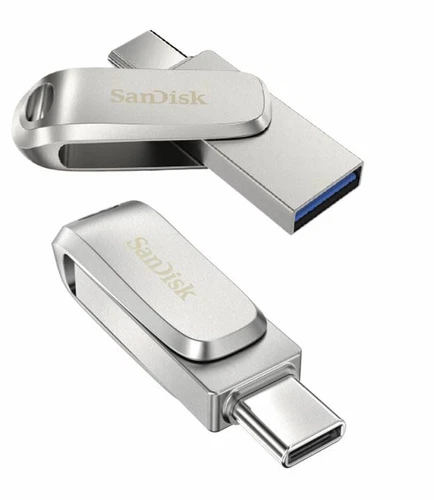 SanDisk 32GB 64GB 128GB 256GB 512GB OTG Dual Drive Luxe Chiavette USB Type-C IT