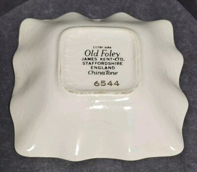 Old Foley James Kent Ltd. Staffordshire Porcelain Trinket China