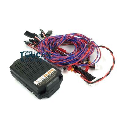 RC16 Sound Light 2 in 1 System Big Speaker for 1:14 RC Tractor Trucks XT60 Plug