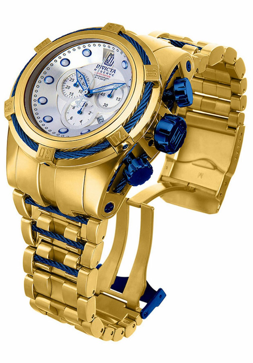 14426 Invicta Reserve Mens 51mm JT Bolt Zeus Ltd Ed Quartz Chrono