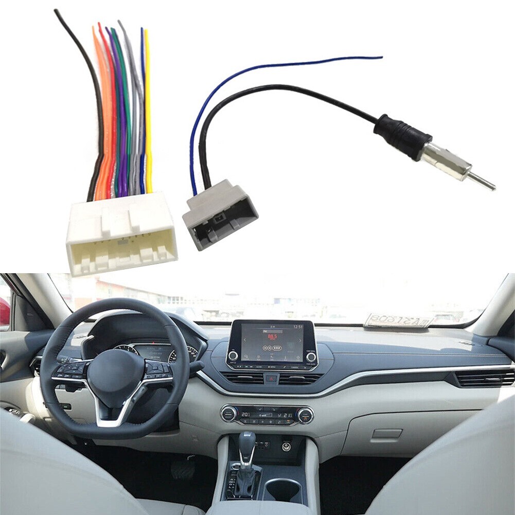 For NISSAN Car Stereo Radio CD DVD Wiring Harness No Cutting No Hassle eBay