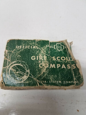 Vintage Silva System Girl Scouts Compass, 1960's-1970's