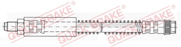 Quick Brake 32.977 Brake Hose For Renault-image