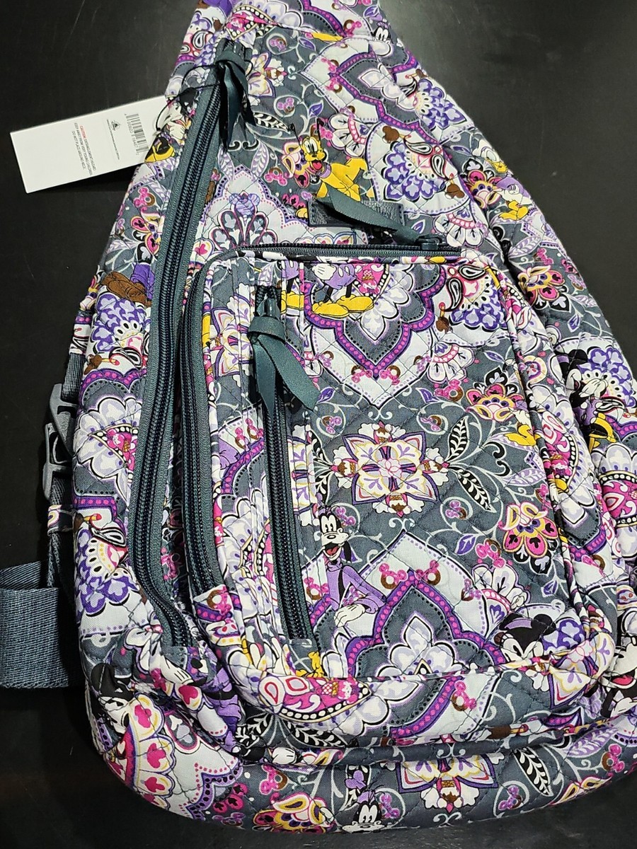 Disney Parks x Vera Bradley Sweet Treats Sling Backpack Crossbody Purse Bag Mickey and Minnie Vera Bradley x Disney backpack @marshalls  main image 4