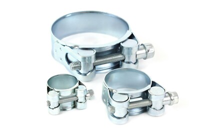 Motorcycle Exhaust Clamp Jubilee Super Clamps Heavy Duty T Bolt Stainless A2 A4 Marine Steel Hose Clips E T Bolt Clamp - Foto 5