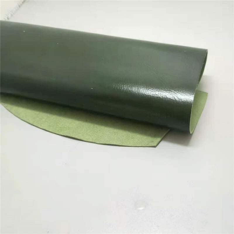 Genuine Real Leather Fabric Scrap Hide Cut Upholstery Craft Green Blue Grey Trim - Image 3 of 4