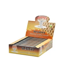 Full Box HONEY Fruit Flavored Cigarette Rolling Papers Classic King Size