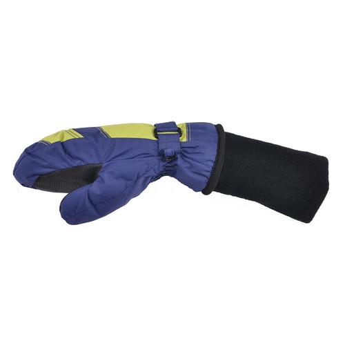 SnowStoppers Extra-Long Cuff 2-Tone Nylon Mittens for Ages 6 months -12 years - Picture 18 of 19