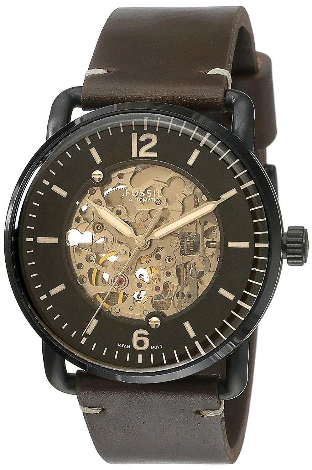 Fossil ME3158 Mens The Commuter Brown 