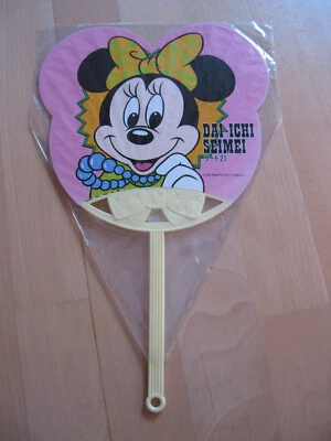 Fächer Japan Minnie Mickey Walt Disney Dai-Ichi Seimei ovp - Bild 1 von 2