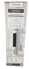 Vissani Air Cooler Tower Fan, 1 Gal 210 CFM Portable Evaporative with Remote