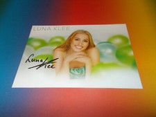 Luna Klee  Schlager signed signiert autograph Autogramm auf Autogrammkarte
