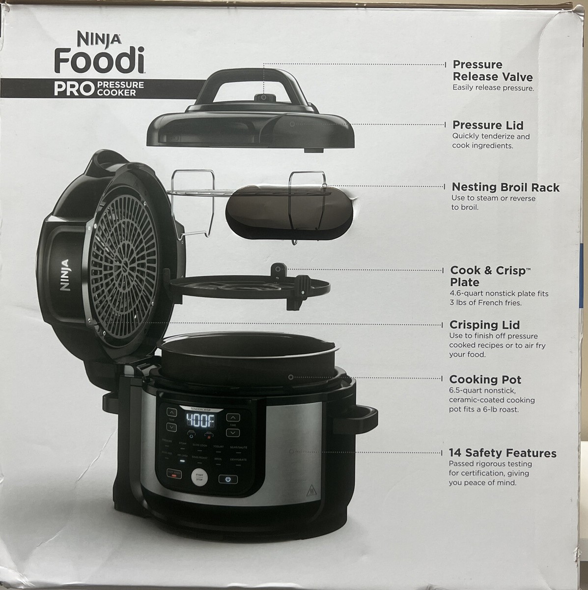 Ninja FD302 Electric Pressure Cooker for sale online