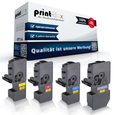 4x Kompatibel XL Tonerkartuschen für Kyocera Ecosys-M5526cdn Ecosys-M5526cdw Set