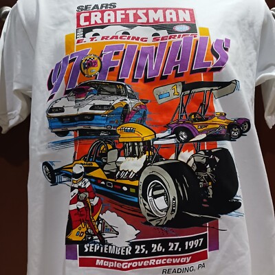 Sears Craftsman 1997 E.T. Racing Series Finals Maple Grove Raceway Medium Shirt