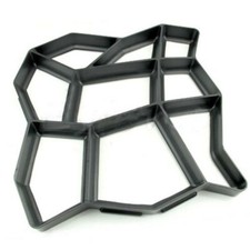 Garden Paving Pavement Mold Heavy Duty Concrete Stepping Stone Path Walk Maker 