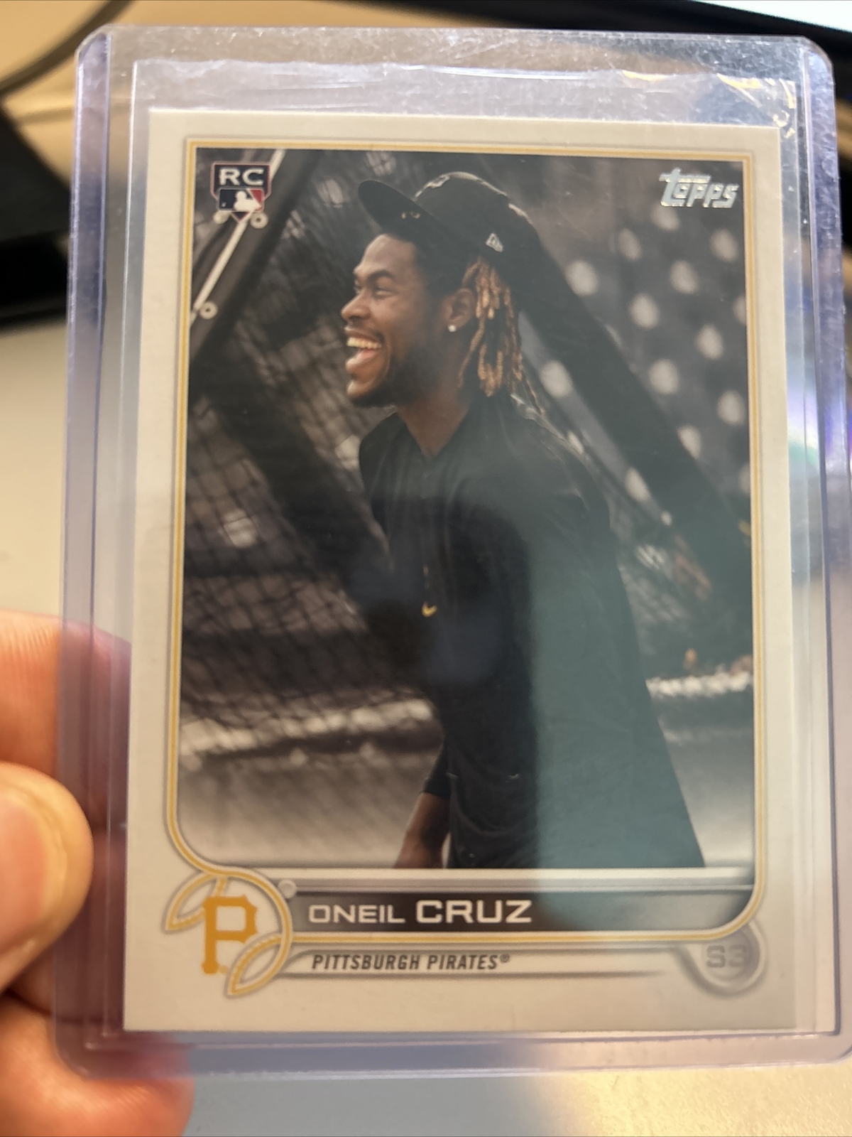2022 Topps Oneil Cruz RC PHOTO Variation #537 SP ROOKIE PITT PIRATES