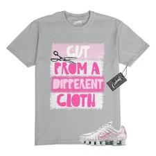 Shox TL Metallic Platinum Pink Foam White Pinksicle T Shirt to Match CUT