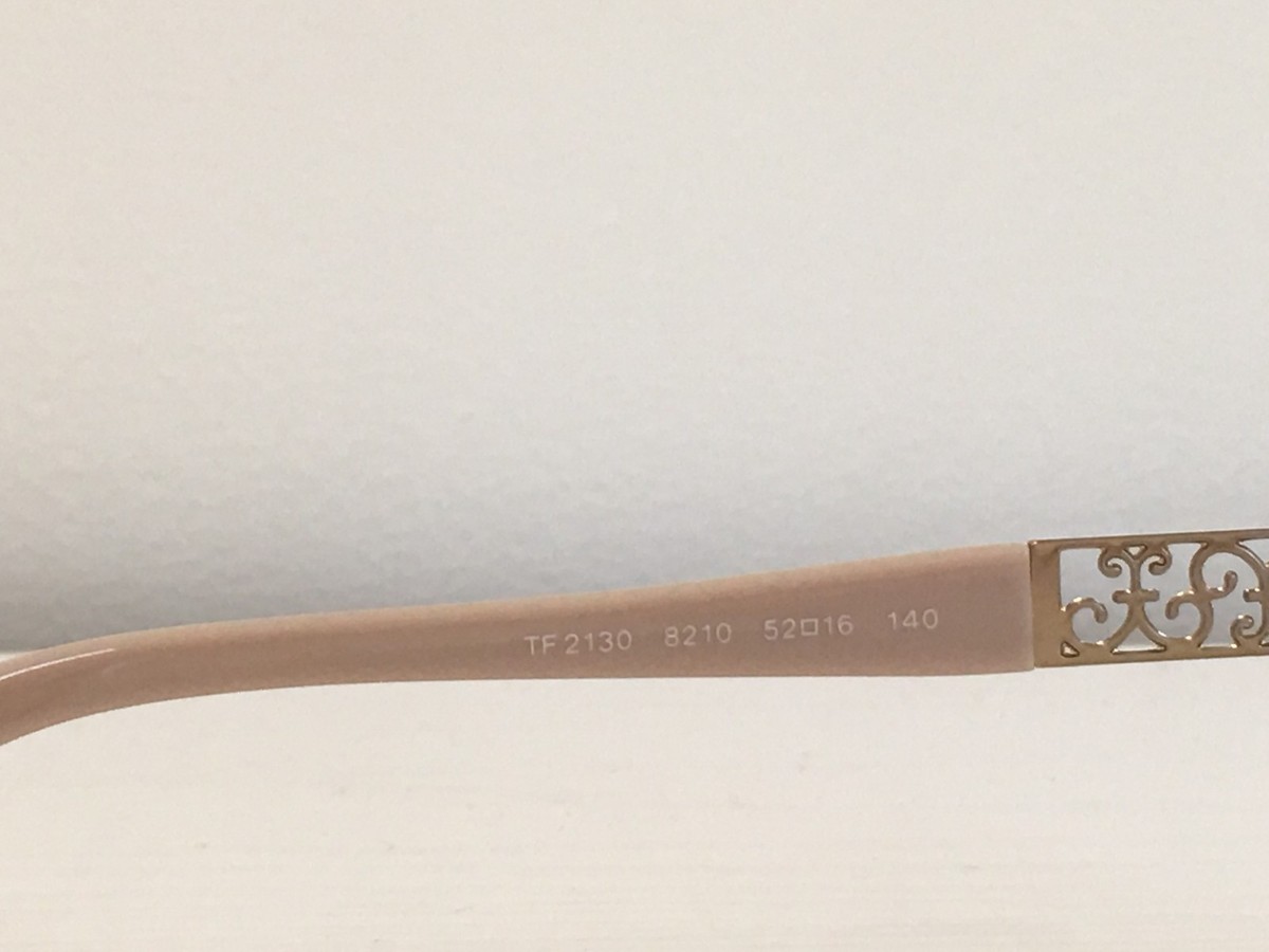 Tiffany & Co. TF 2130 8210 Rectangle Plum Pink Gold Frame 