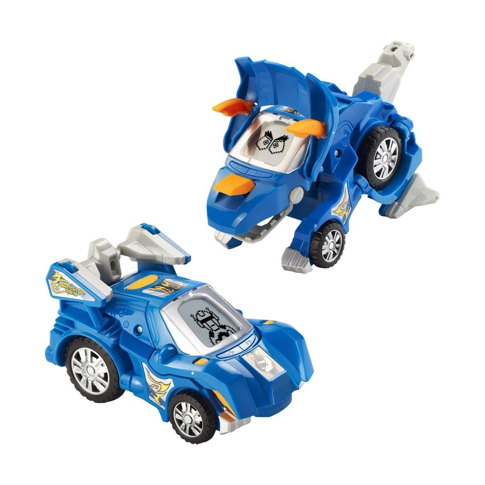 Vtech Switch & Go Dinos Azul Triceratops Verde T-Rex (Paquete de 2) Foto 3 de 4