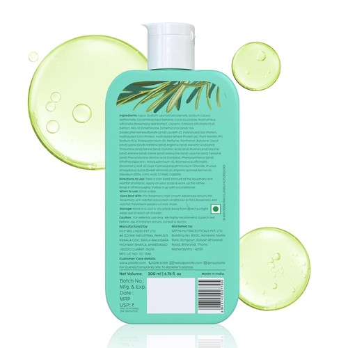 Champú avanzado anticaída de romero PLIX THE PLANT FIX -200 ml - Imagen 2 de 6