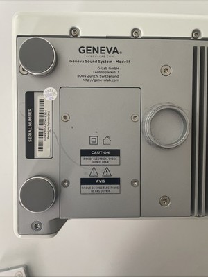 Geneva Sound System Model S White | eBay