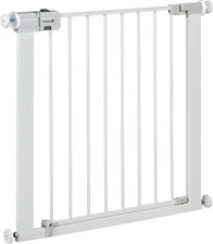 Safety 1st SecureTech Metal Gate, Pressure Fit Baby Gate White 